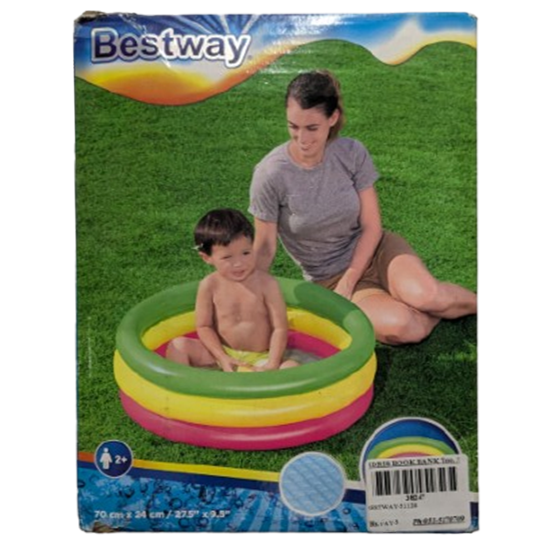 Bestway 3-Ring Inflatable Kiddie Pool