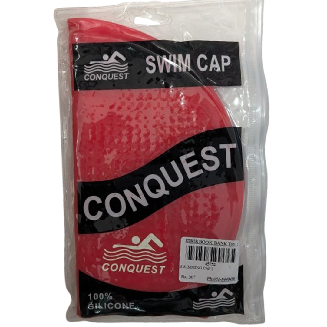 Conquest Waterproof Silicone Swimming Cap