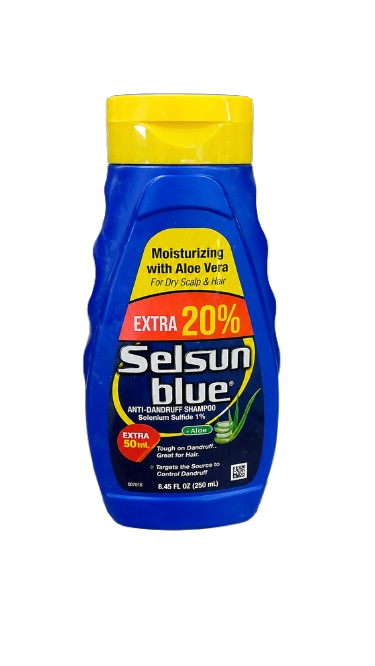 Selsun Blue Moisturizing Shampoo with Aloe Vera 250Ml
