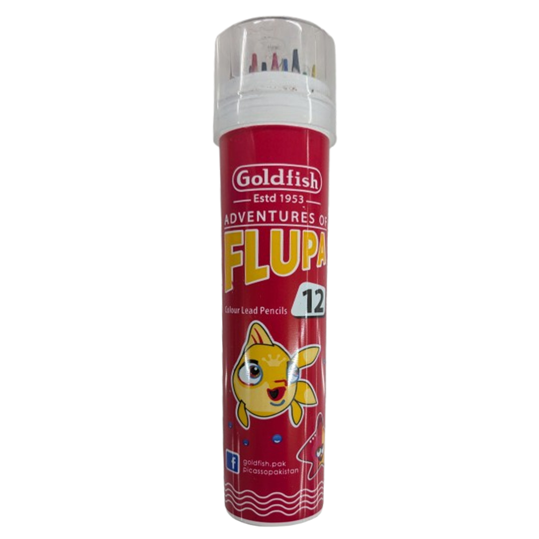 Goldfish Fluopa 12 Colour Lead Pencils