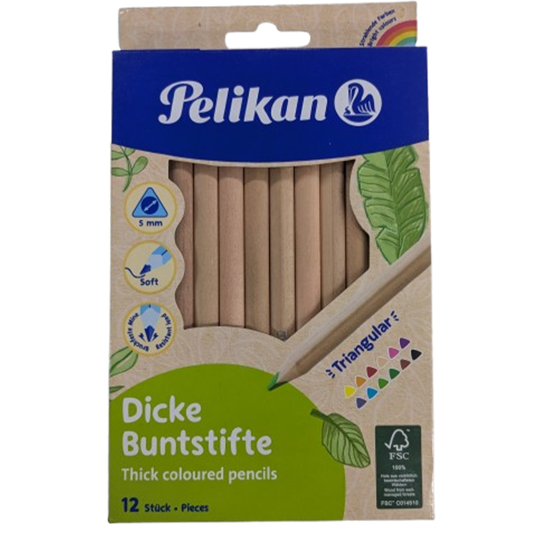Pelikan Dicke Buntstifte Thick Coloured Pencils