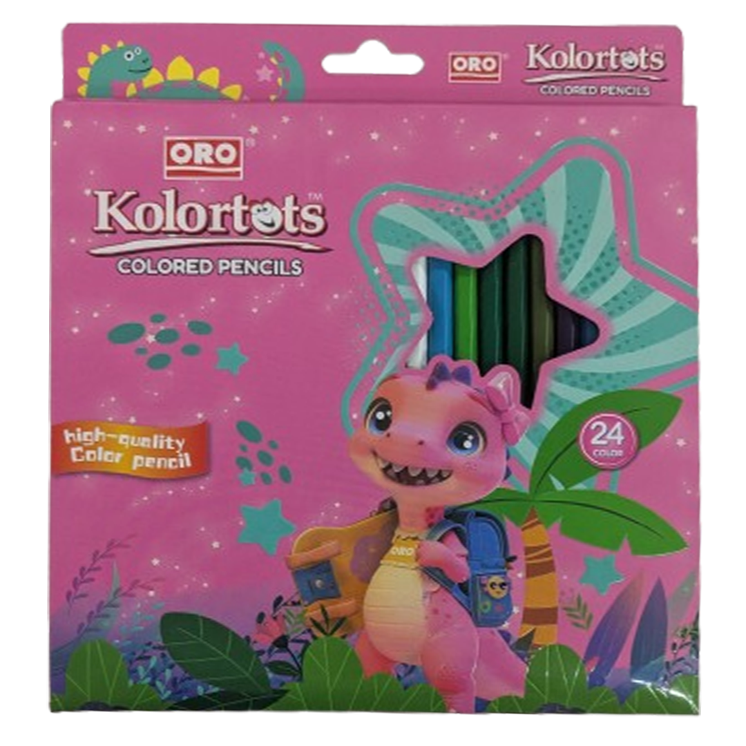 ORO Kolortots Premium 24-Color Sketching Pencil Set