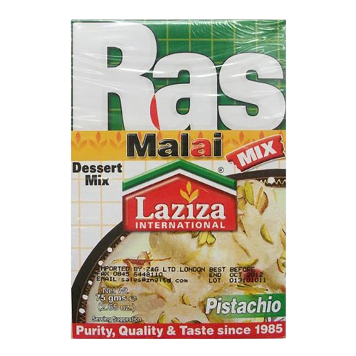 Laziza Rasmalai Pista 75Gm