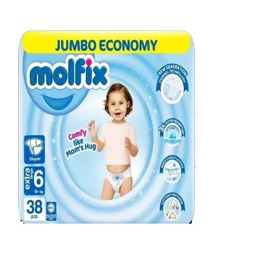 Molfix Diapers Size 6 (Extra Large) 38 pcs