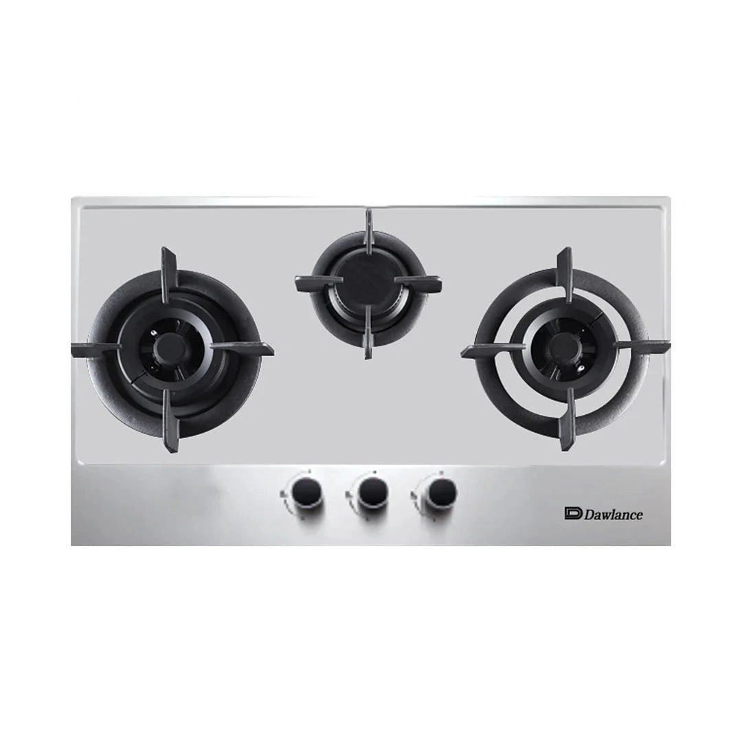 Dawlance Gas Hob (DHM 390 SN A Series) 3 BRN S.Steel
