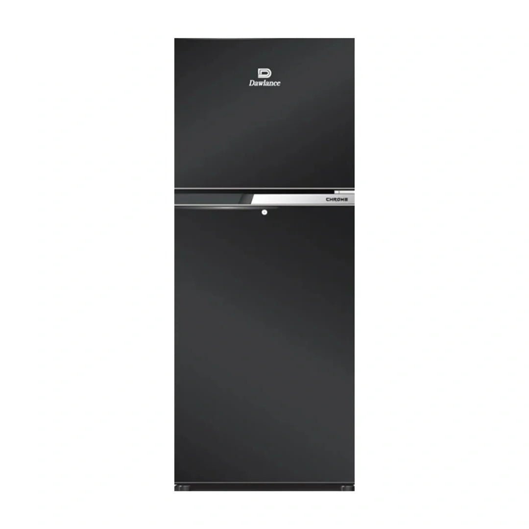Dawlance Refrigerator 91999 Chrome Hairline Black