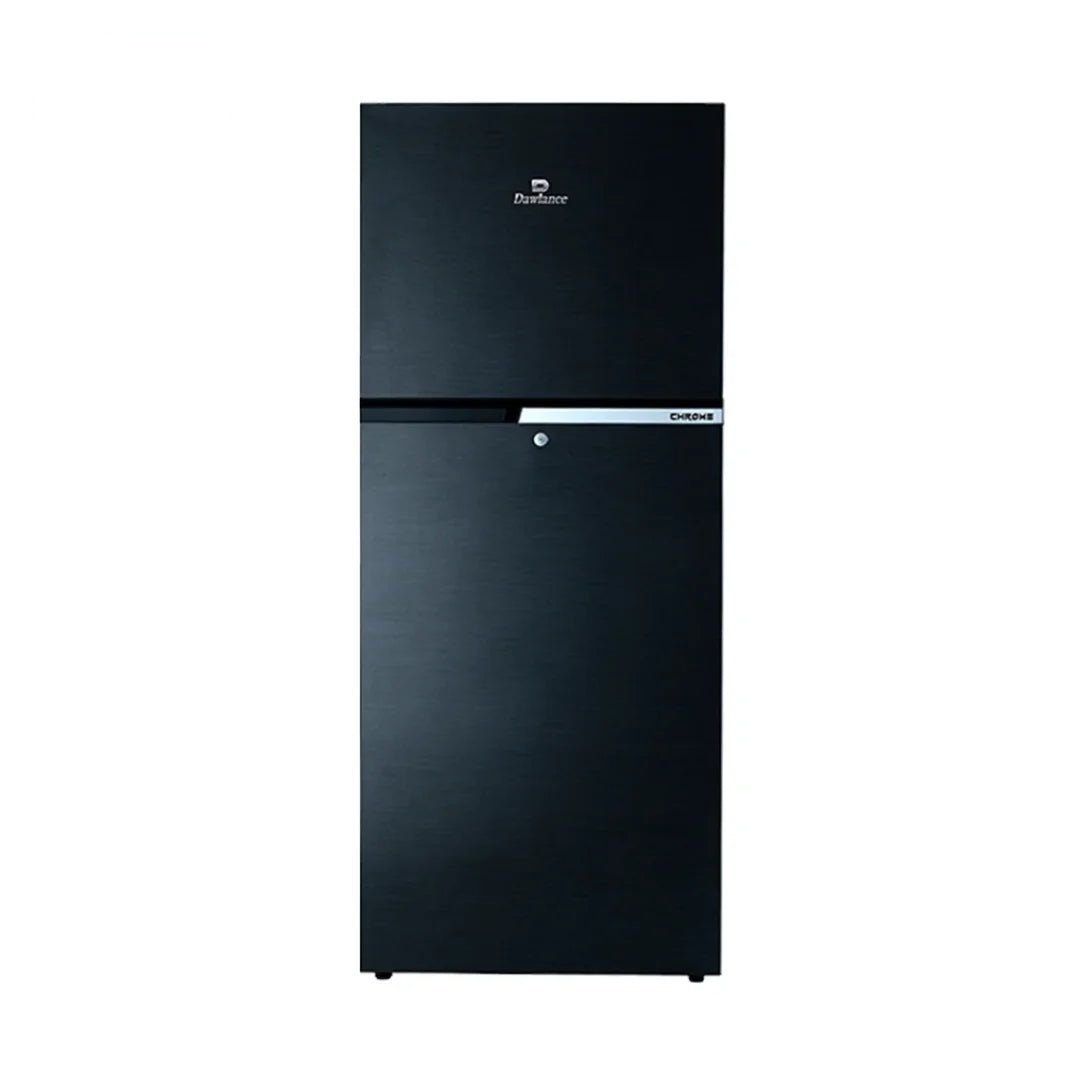 Dawlance Refrigerator 9169 WB Chrome Hairline Black