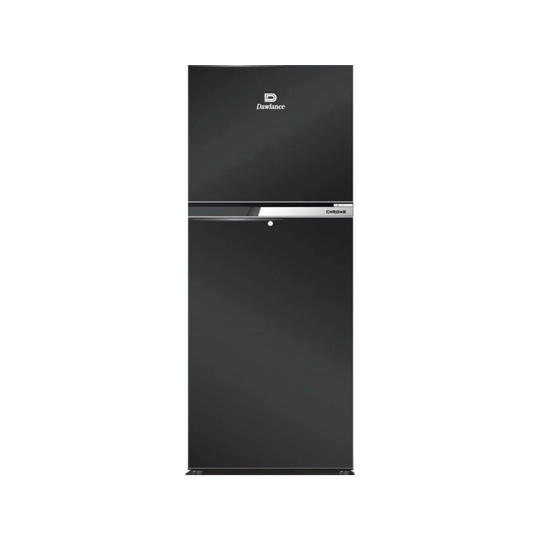 Dawlance Refrigerator 9149 WB Chrome Hairline Black