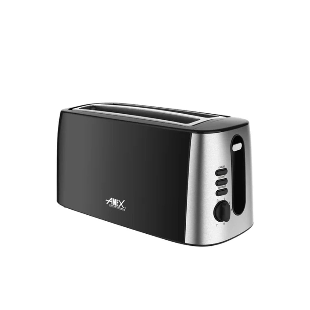 ANEX 4 Slice Toaster (AG-3007 SS & Plastic)