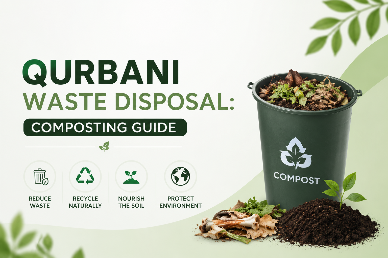 Qurbani Waste Disposal: Islamabad's Composting Guide