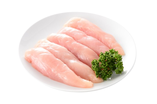 Chicken Boneless Breast Strips 1kg