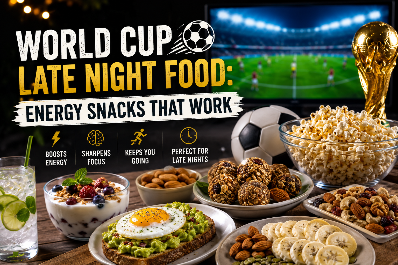 World Cup Late Night Food: Energy Snacks That Work