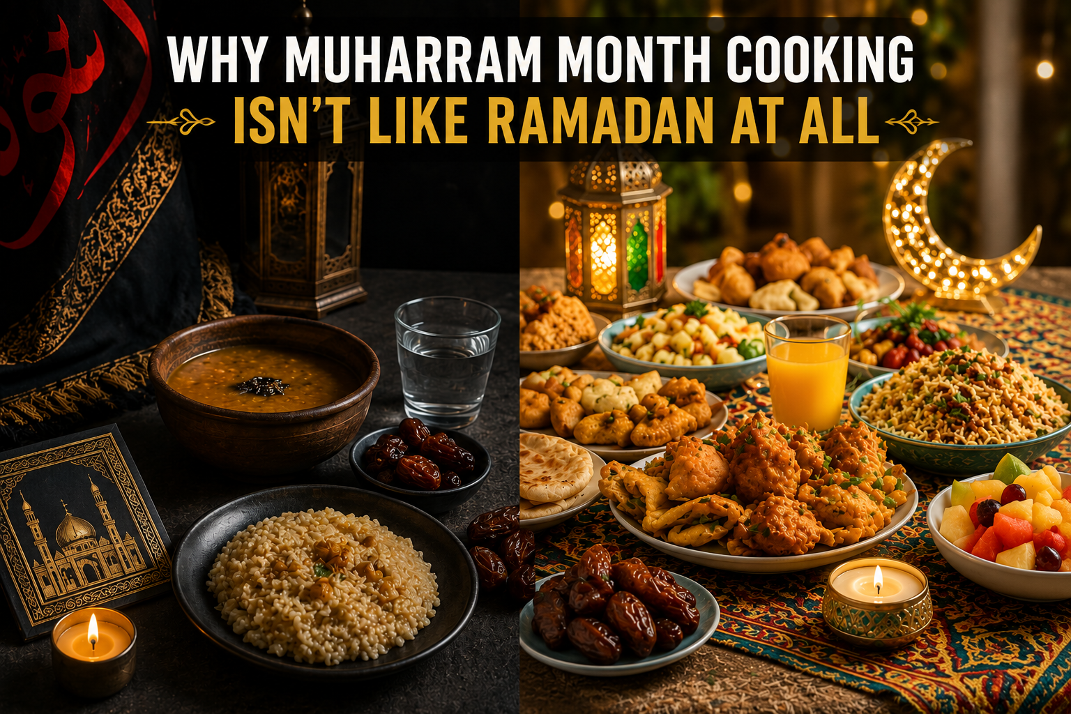 Why Muharram Month Cooking Isn't Like Ramadan At All