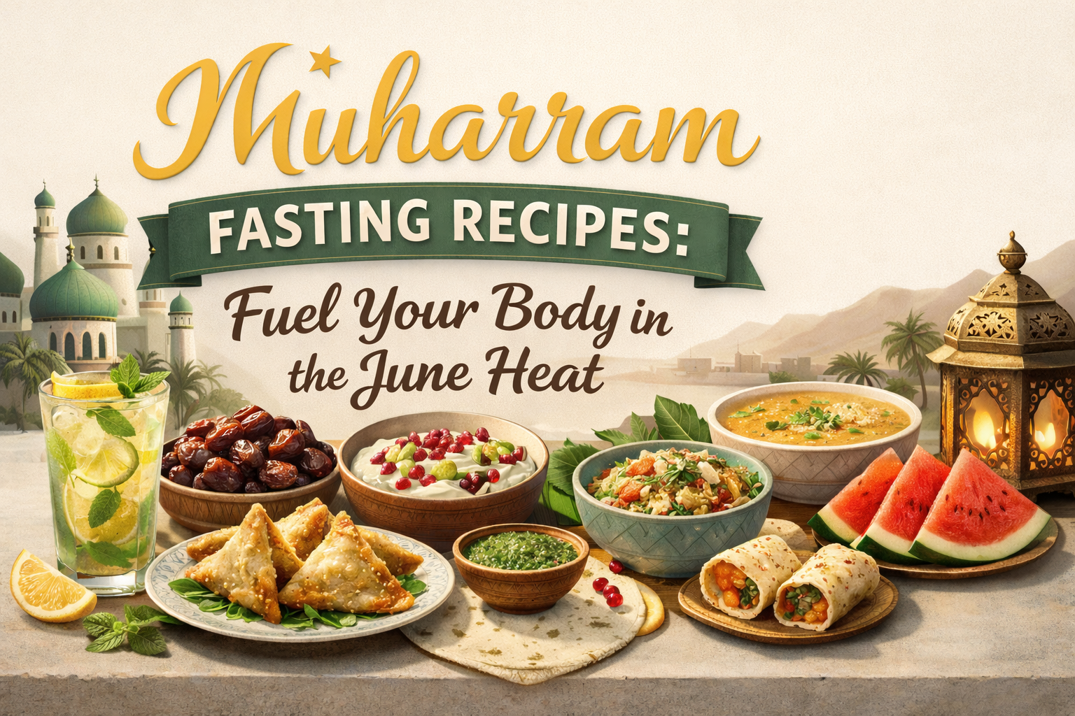 Muharram Fasting Recipes: Fuel Your Body in the June Heat