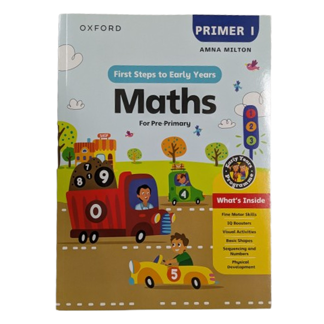 First Steps to Early Years Maths For Pre-Primary (Premier 1)