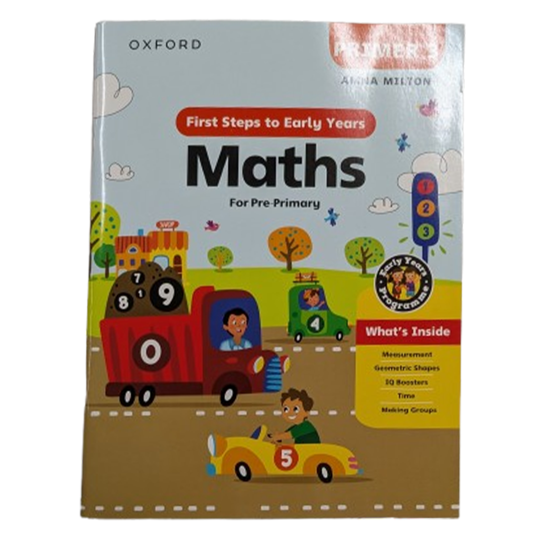 First Steps to Early Years Maths  For Pre-Primary (Premier 3)