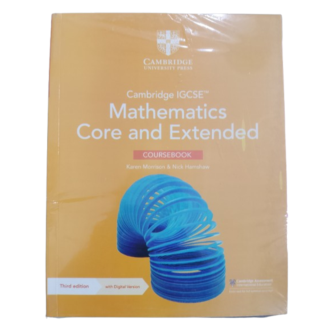 Core and Extended Mathematics for Cambridge IGCSE