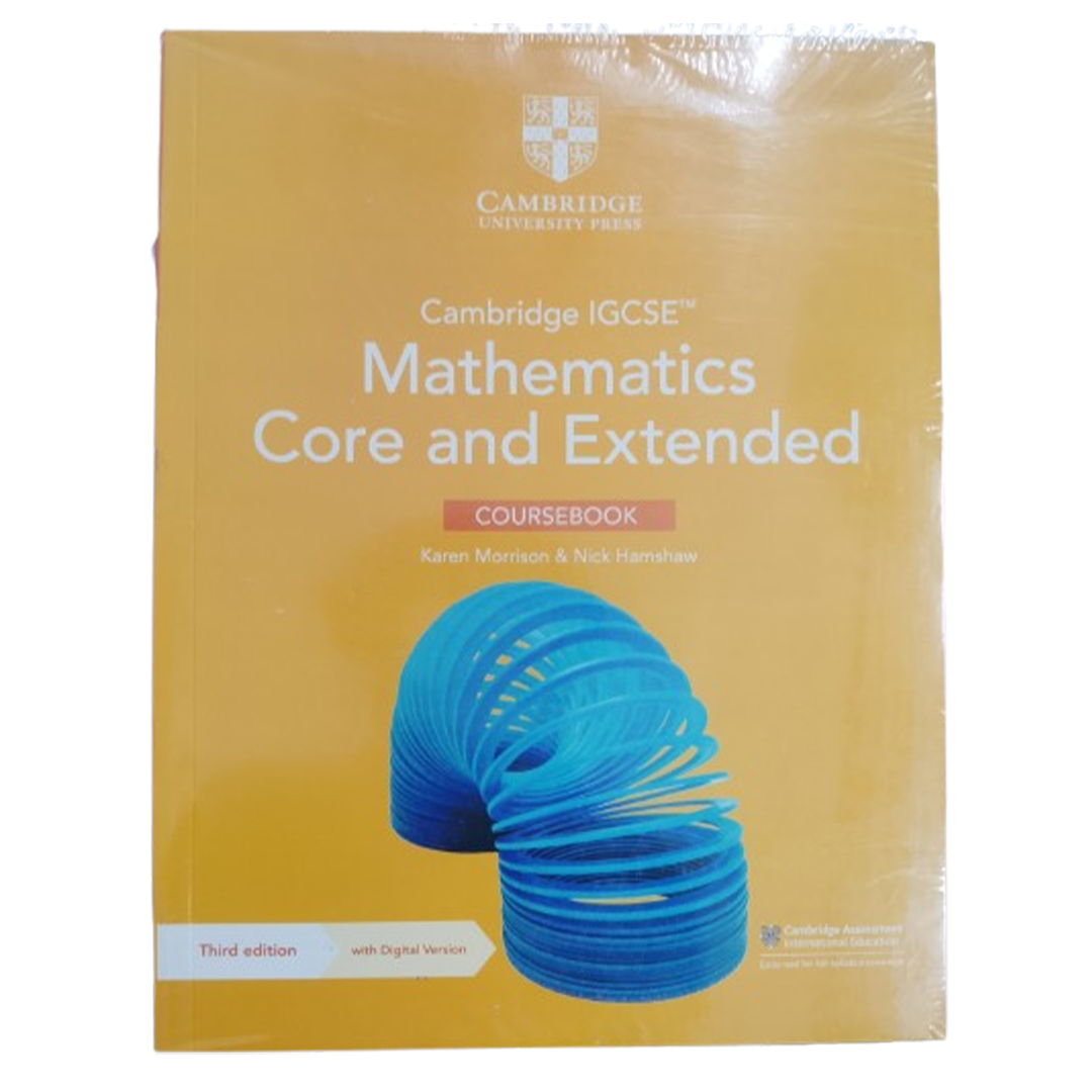 Core and Extended Mathematics for Cambridge IGCSE