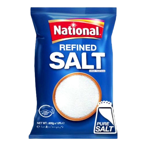 National Refined Salt 800g