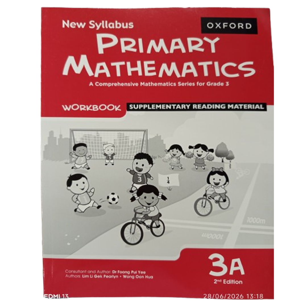 New Syllabus Primary Mathematics Workbook 3A (2nd Edition)