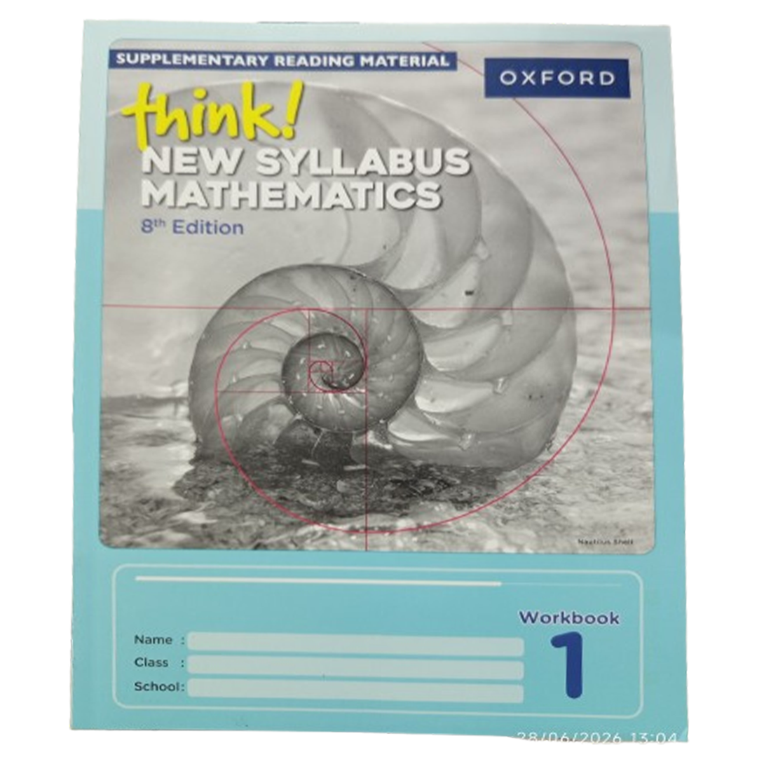 Think! New Syllabus Mathematics – Book 1 (8th Edition)