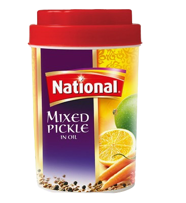 National Mixed Pickle Jar 370g