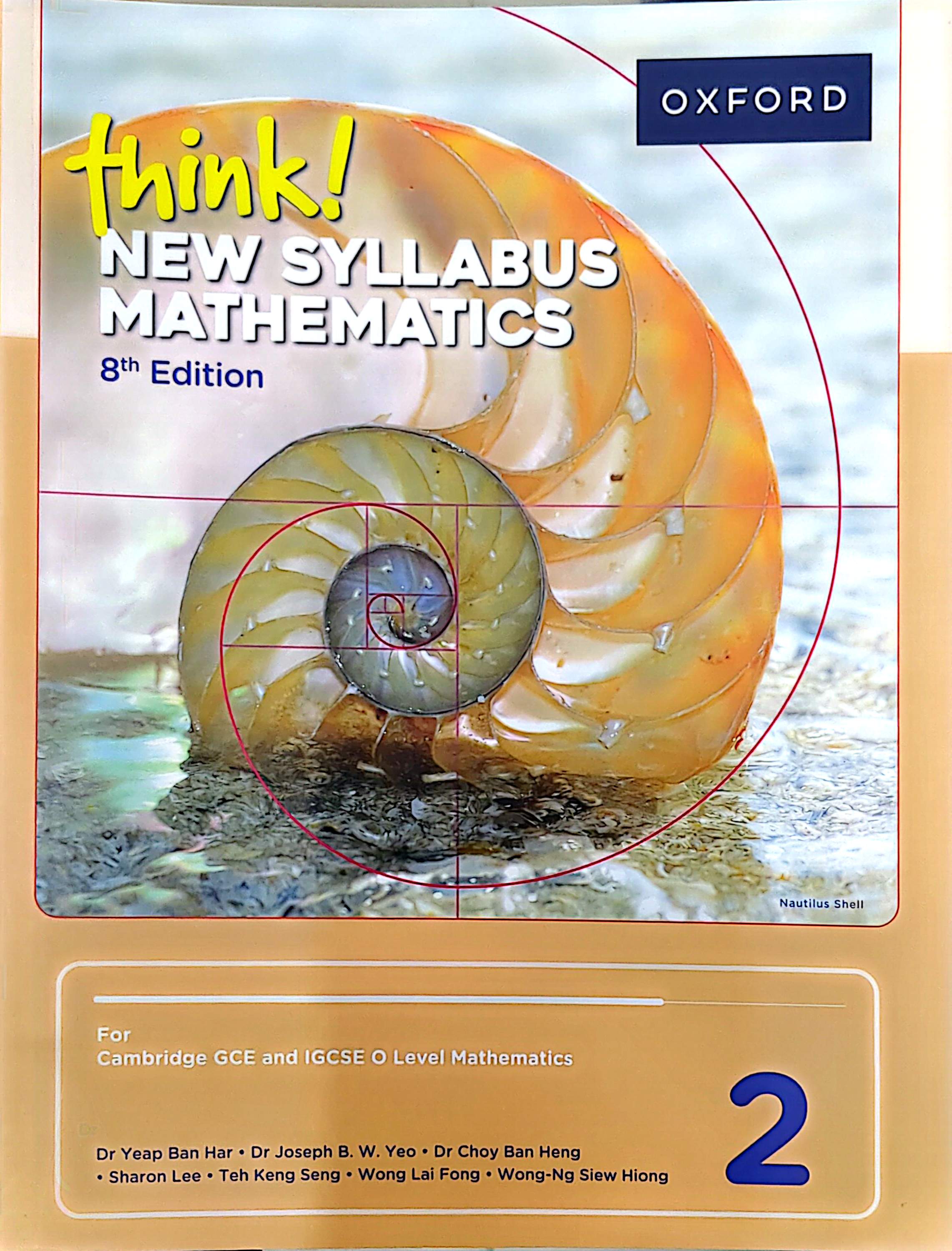 think! New Syllabus Mathematics 2 (8th edition)