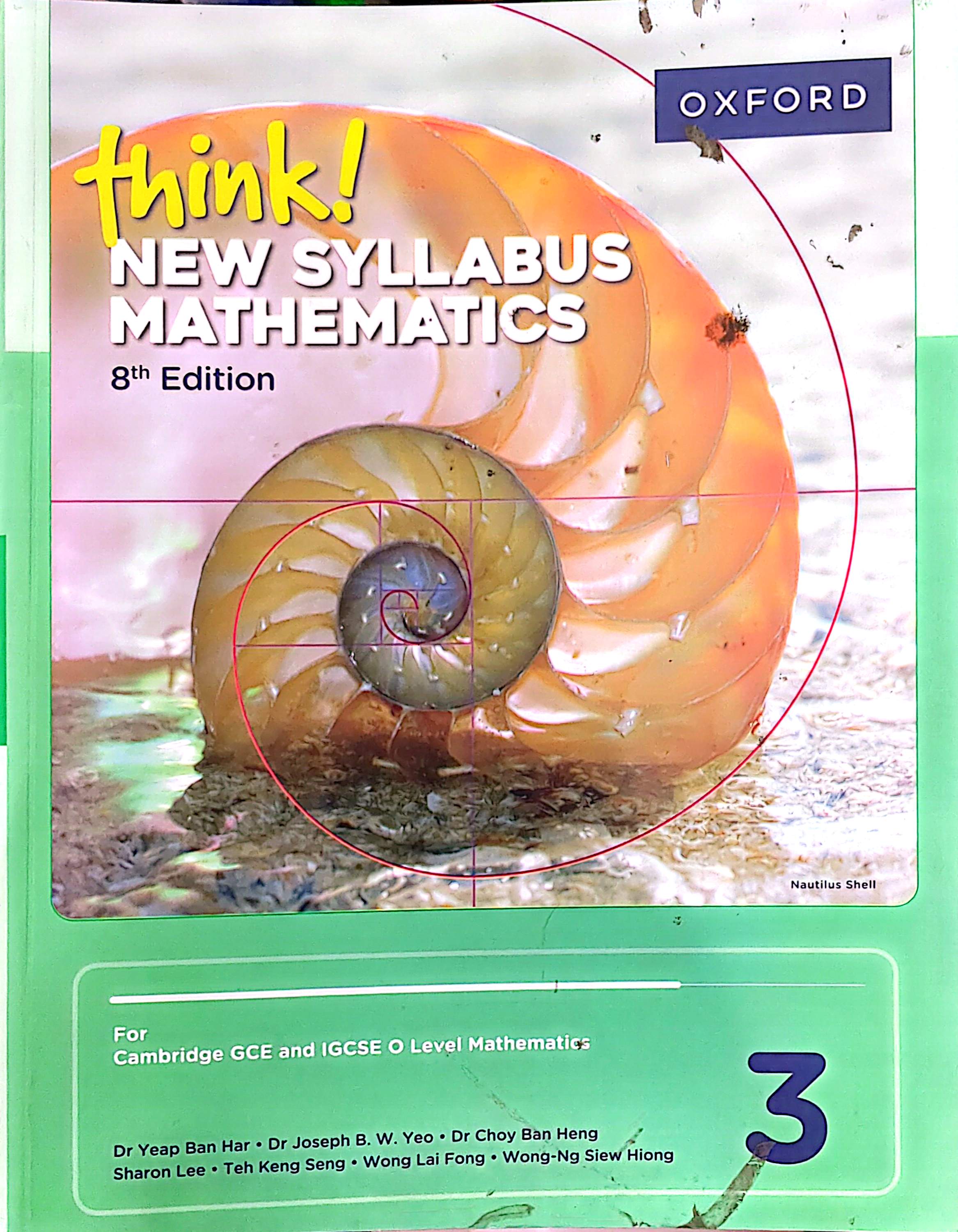 think! New Syllabus Mathematics 3 (8th edition)
