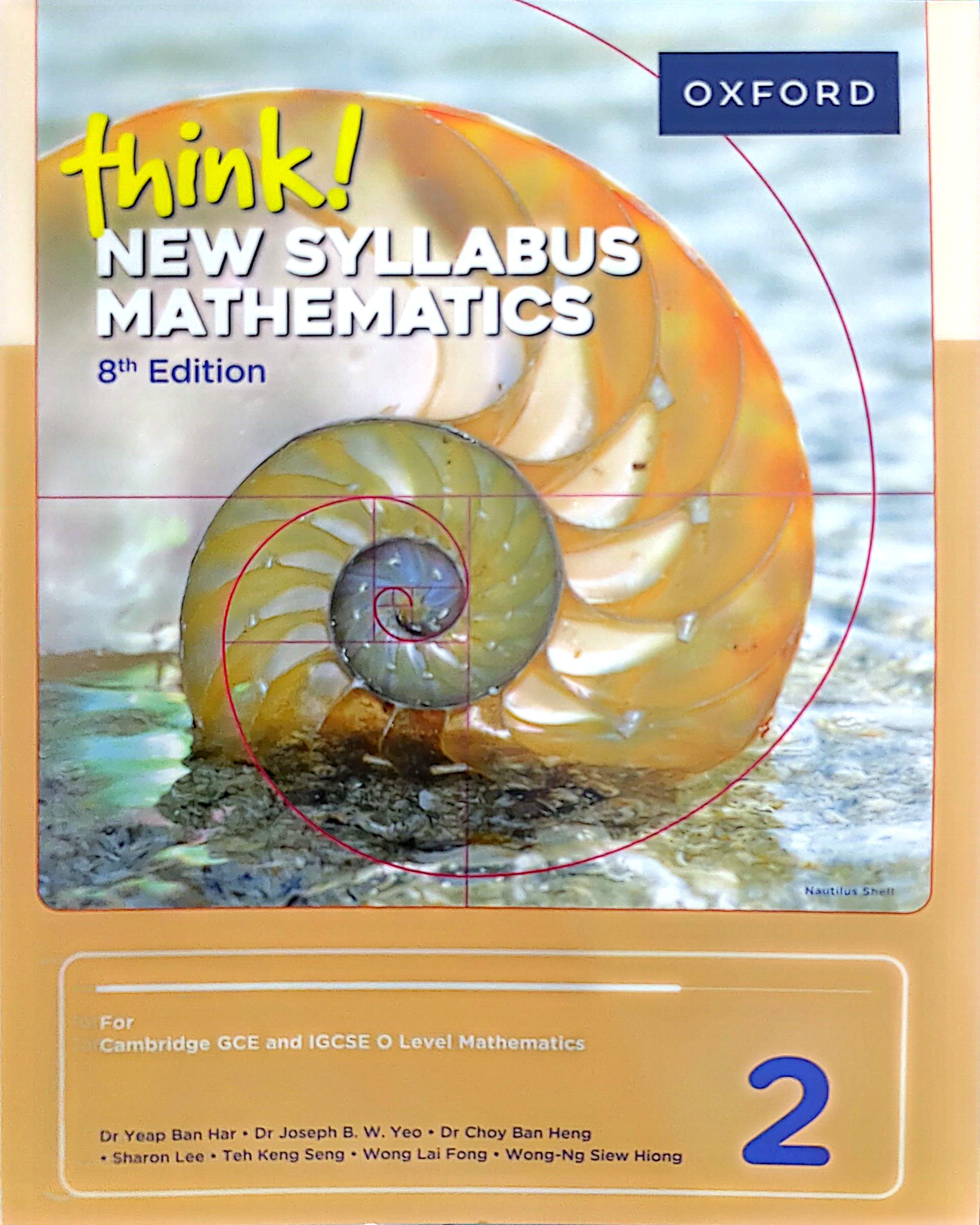 think! New Syllabus Mathematics 2 (8th edition)
