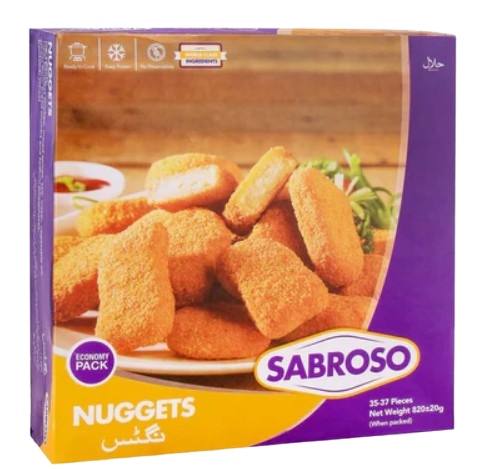 Sabroso Nuggets 820gms