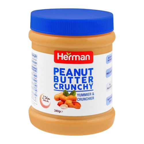 Herman Peanut Butter Crunchy 340G
