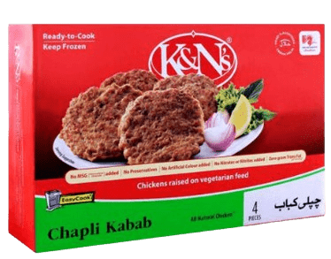 K&N's Chapli Kabab 4pcs