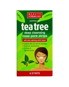 Beauty Formulas Tea Tree Nose Strips
