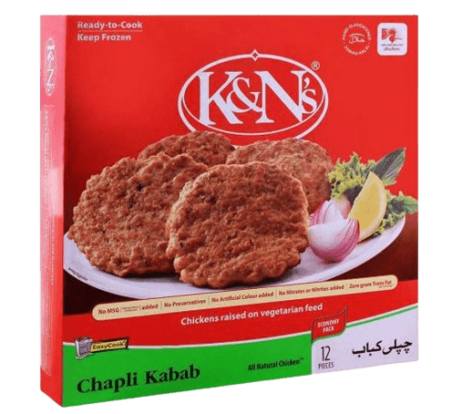 K&N's Chapli Kabab 12pcs