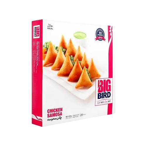 Big Bird Chicken Samosa 24Pcs