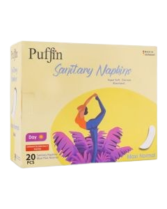 Puffin Sanitary Napkins Maxi Normal