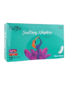 Puffin Sanitary Napkins Maxi Super
