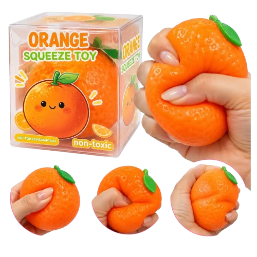 Orange Squeeze Toy