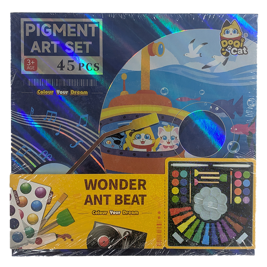 Doqi Cat Wonder Ant Beat Pigment Art Set 45Pcs