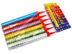 Birthday Cake Sparkler Candles Six Mmulti Colored