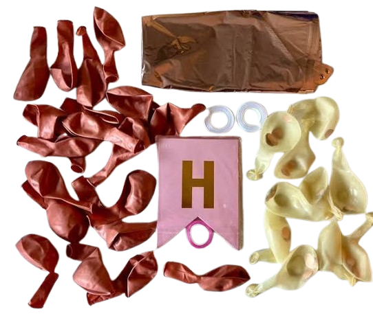 Happy Birthday Balloon and Garland Decoration Kit