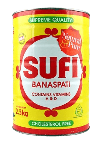 Sufi Banaspati Ghee 2.5Kg