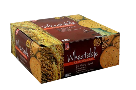 LU Wheatable High Fiber Biscuits 6 Packs