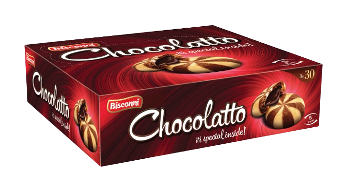 Bisconni Chocolatto Biscuits 12 Packs
