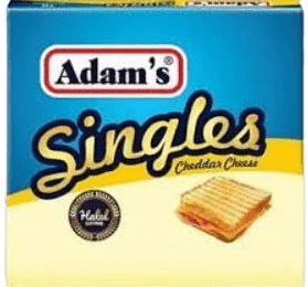 Adam's Cheddar Cheese Singles 200Gms