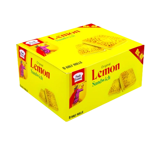 Peek Freans Lemon Sandwich Biscuits 8 Packs