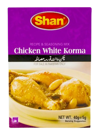 Shan Chicken White Qorma 40gx2
