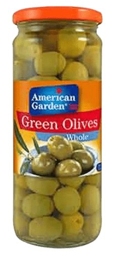 American Garden Green Olive Whole 450G