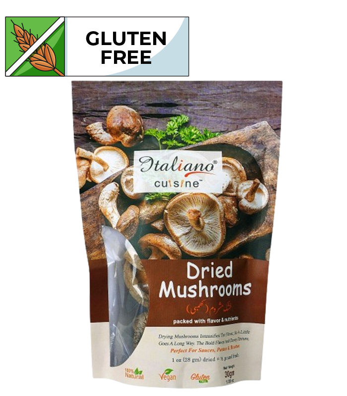 Italiano Dried Mushrooms Gluten Free 30g