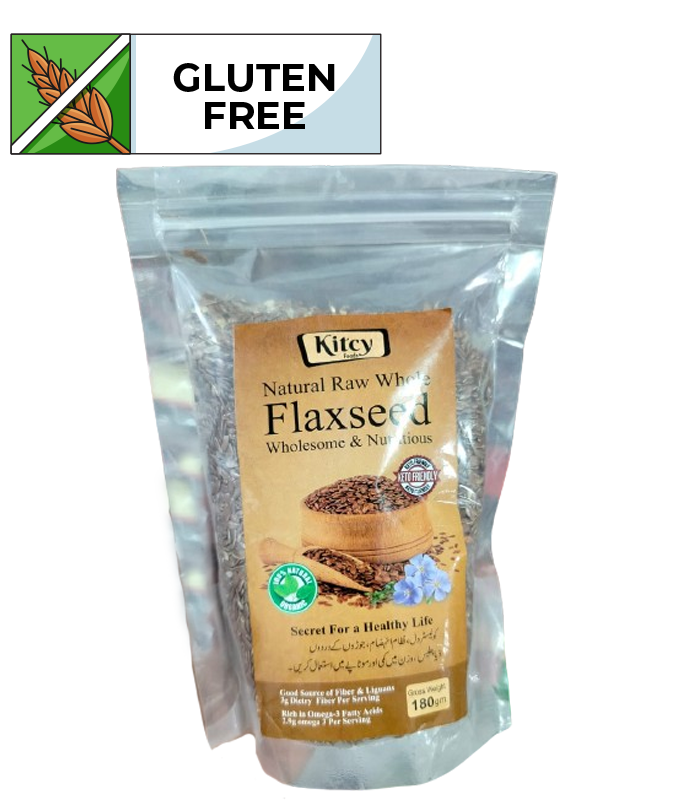 Whole Flaxseeds Gluten Free 180g